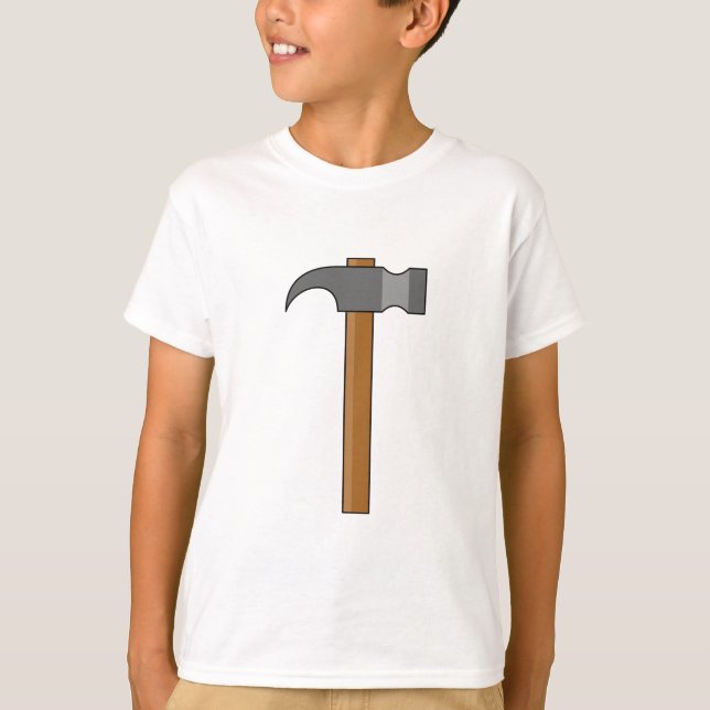 Camiseta Cartoon Claw Hammer (Frente)
