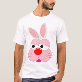 Camiseta Cartoon Coelho Engraçado - Sou o Coelhinho da Pásc