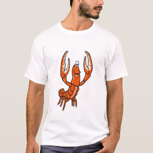 Camiseta Cartoon Crawfish
