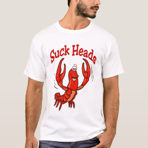 Camiseta Cartoon Crayfish (Crawfish Cajun)