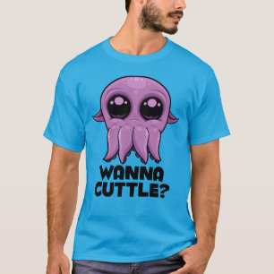 Camiseta Cartoon Cuttlefish