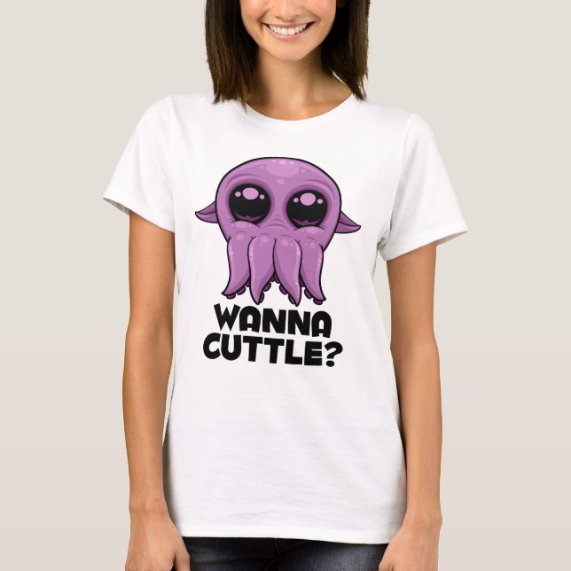 Camiseta Cartoon Cuttlefish (Frente)