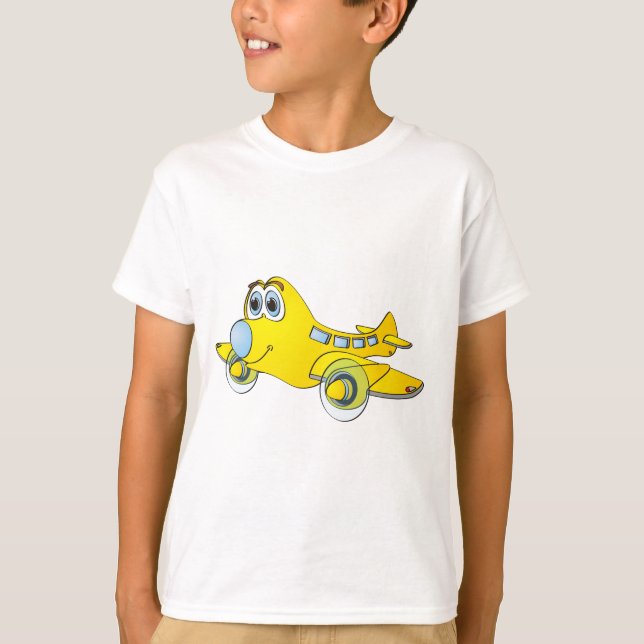 Camiseta Cartoon de avião (Frente)
