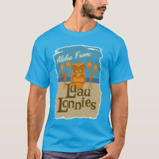 Camiseta Cartoon de Bar Fictícia para Luau Lonnies
