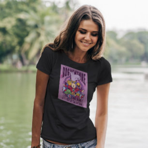 Camiseta Cartoon de Caninos Super Heróis  