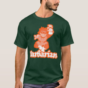 Camiseta Cartoon de classe bárbara