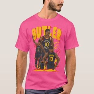 Camiseta Cartoon de Estado do Ouro Jimmy Butler