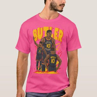 Camiseta Cartoon de Estado do Ouro Jimmy Butler