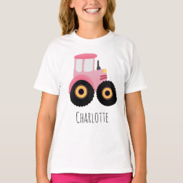 Camiseta Cartoon de Fazenda Rosa-Bonito