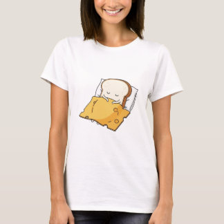 Camiseta Cartoon de pão e queijo | Presente de Foodie Bonit