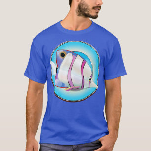 Camiseta Cartoon de peixe anjo