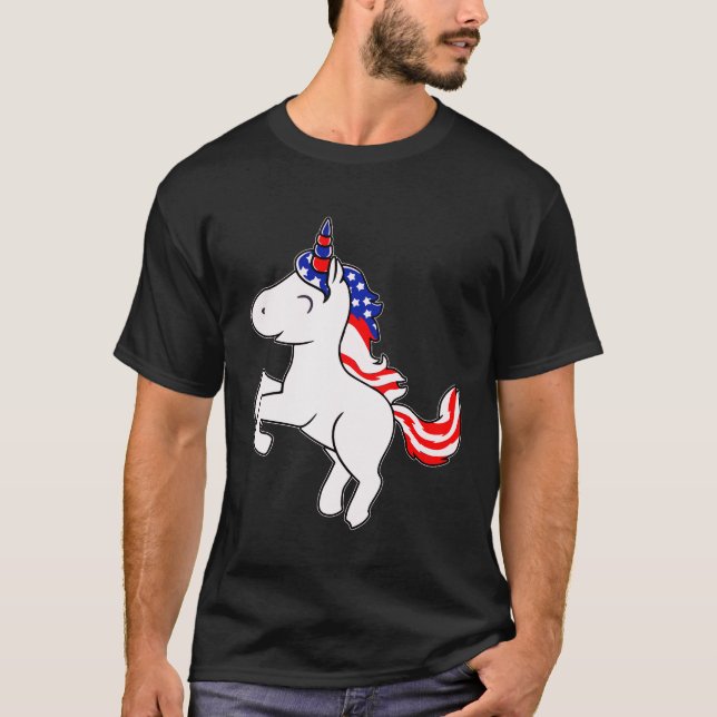 Camiseta Cartoon de Sinalizador Maneiro do Unicorn Off Whit (Frente)