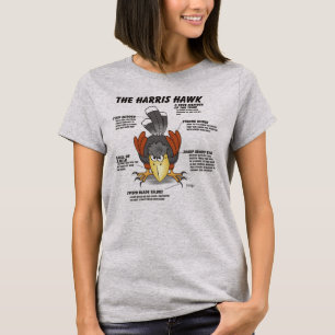 Camiseta Cartoon do Falcão de Harris