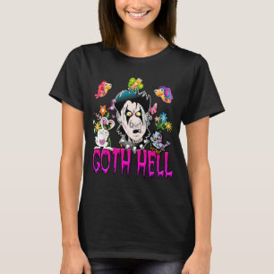 Camiseta Cartoon do Inferno gótico