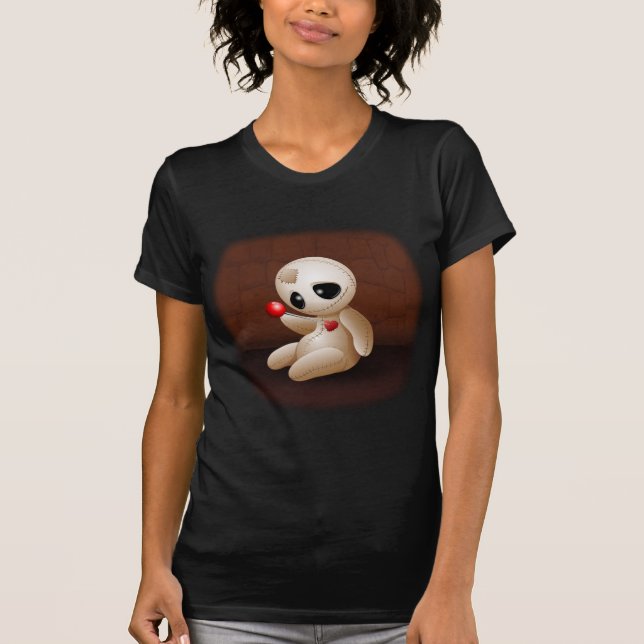 Camiseta Cartoon Doll Voodoo Apaixonado (Frente)