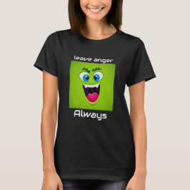 Camiseta Cartoon editável Face Expressão V13 T-Shirt