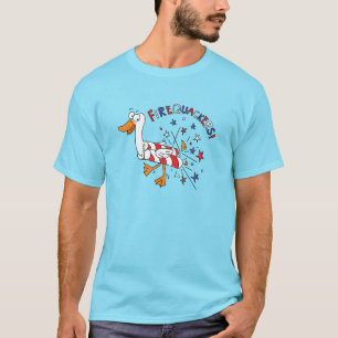 Camiseta Cartoon Engraçado 4 de julho para Crianças