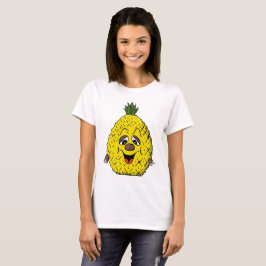 Camiseta Cartoon Engraçado de Abacaxi Mulheres, ZSSG