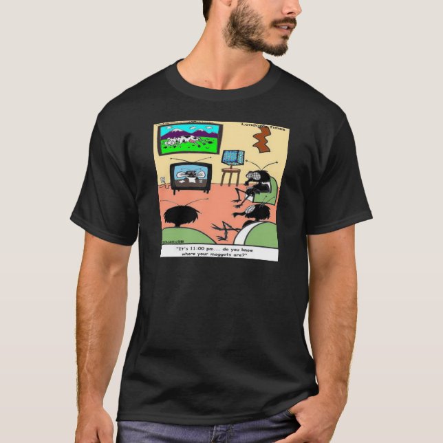 Camiseta Cartoon Ensino dos Pais (Frente)