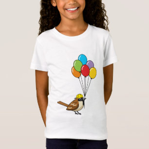 Camiseta Cartoon Gelado com Balões