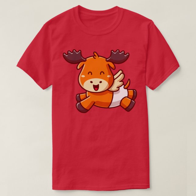 Camiseta Cartoon Gelado de Bebê (Frente do Design)