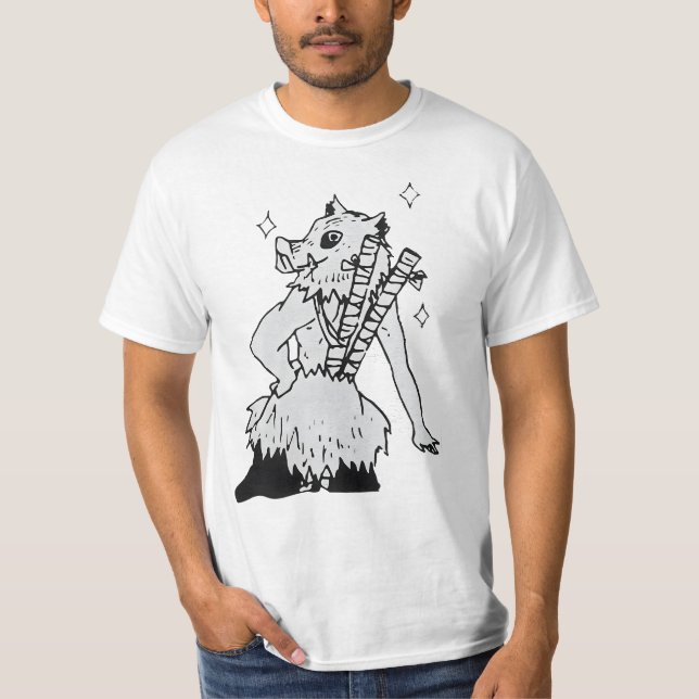Camiseta Cartoon Hashibira Inosuke (Frente)
