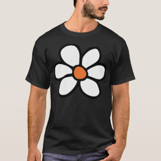 Camiseta Cartoon Hippie Flower