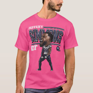 Camiseta Cartoon Jeffery Simmons Tennessee