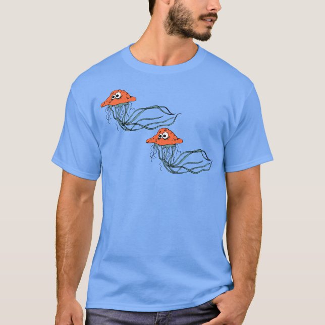 Camiseta Cartoon Jellyfish (Frente)