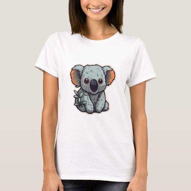 CAMISETA CARTOON KOALA BEAR (Frente)