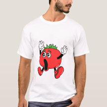 Cartoon La Tomatina Chocou Tomate