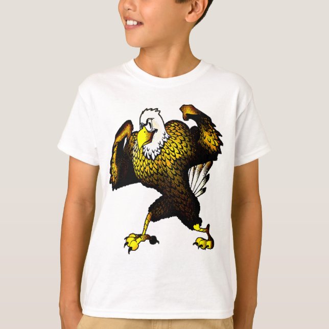 Camiseta Cartoon Legal Lolook Eagle (Frente)