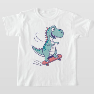 Camiseta Cartoon legal T-Rex no skate