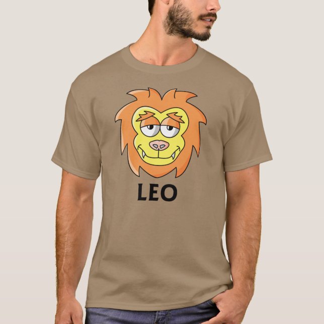 Camiseta Cartoon Leo Lion (Frente)