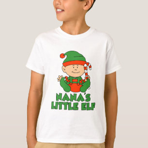 Camiseta Cartoon LiTtle Elf Cute de Nana