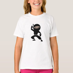 Camiseta Cartoon Little Ninja Warrior
