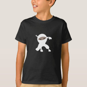 Camiseta Cartoon Little Ninja Warrior