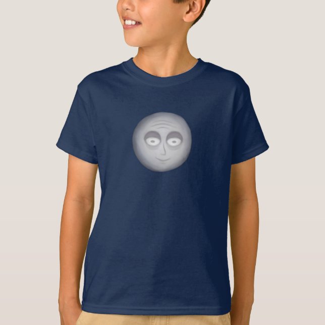 Camiseta Cartoon Moon’s Grinning Glow (Frente)