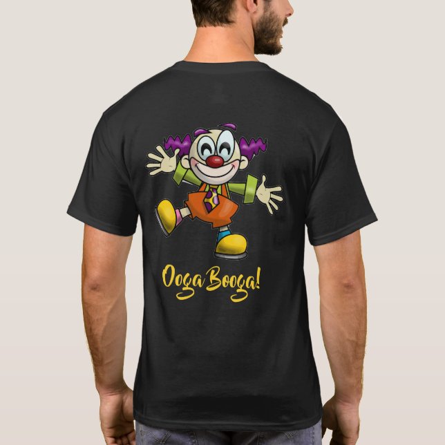 Camiseta Cartoon Palhaço Ooga Booga (Verso)