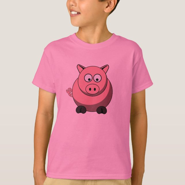 Camiseta Cartoon Pig (Frente)