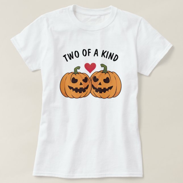 Camiseta Cartoon Pumpkins (Frente do Design)