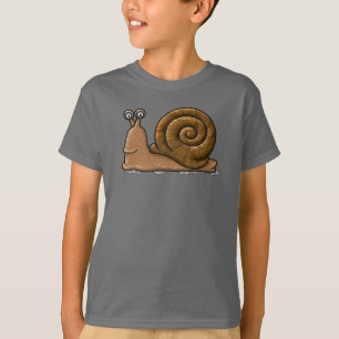 Camiseta Cartoon Snail