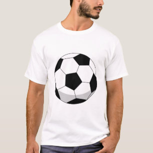 Camiseta Cartoon Soccer Ball