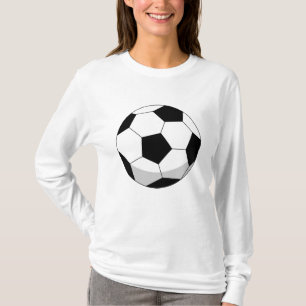 Camiseta Cartoon Soccer Ball