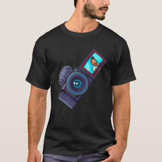 Camiseta Cartoon Sony ZV-E10 T-Shirt