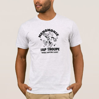 Camiseta Cartoon Tap Troupe All Black Font