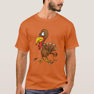Camiseta Cartoon Turco Engraçado