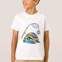 Camiseta Cartoon Turtle Kids Tee