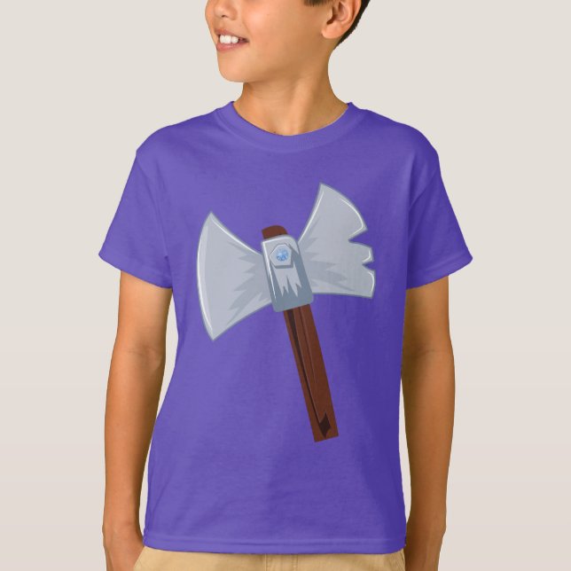 Camiseta Cartoon Viking Ax (Frente)