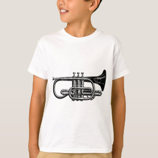 Camiseta Cartucho de bronze imperial - instrumento musical